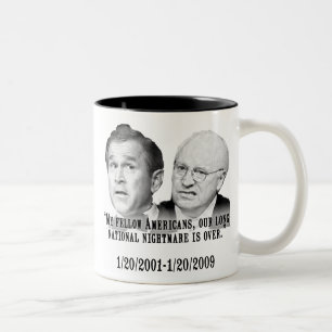 Tasse 2 Couleurs Notre cauchemar national est terminé