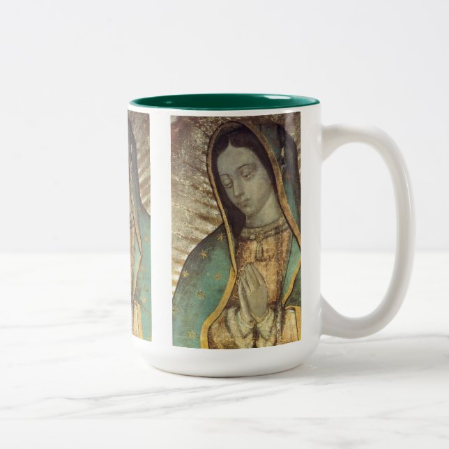 TASSE 2 COULEURS NOTRE DAME DE GUADALUPE (Droit)