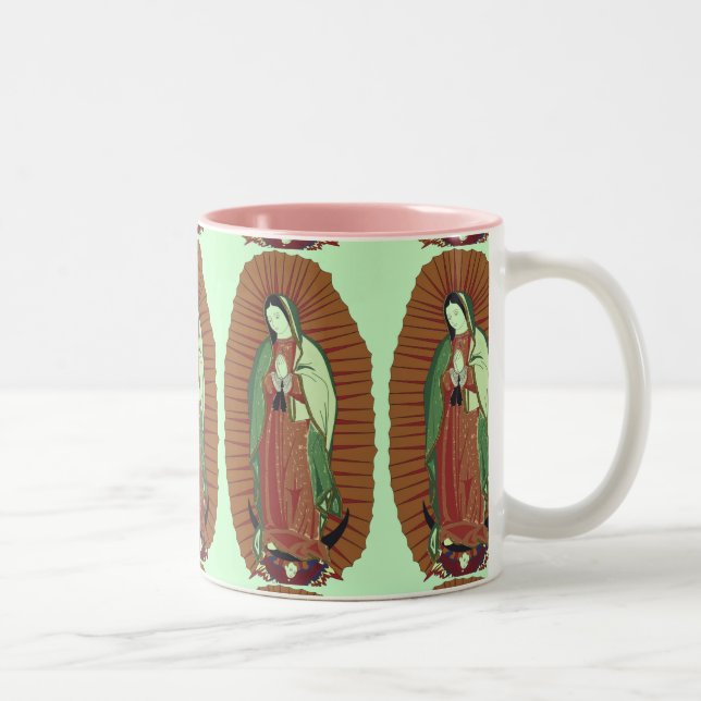 Tasse 2 Couleurs Notre Dame de la Guadalupe (Droit)