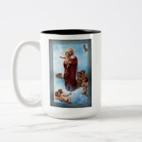 Notre-Dame des Anges par William Bouguereau
