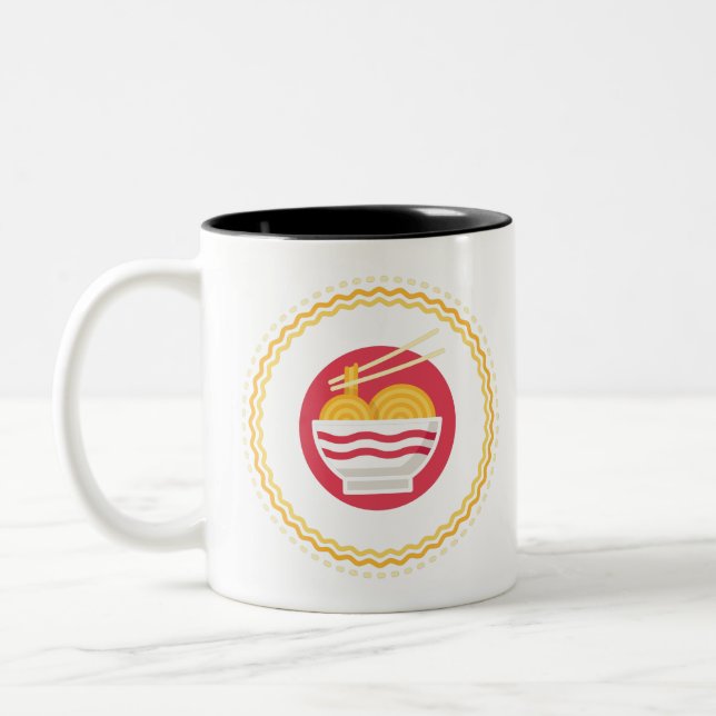 Tasse 2 Couleurs nouilles ramen (Gauche)