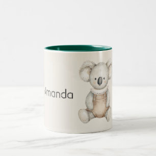 Tasse 2 Couleurs Nounours Koala Mignon