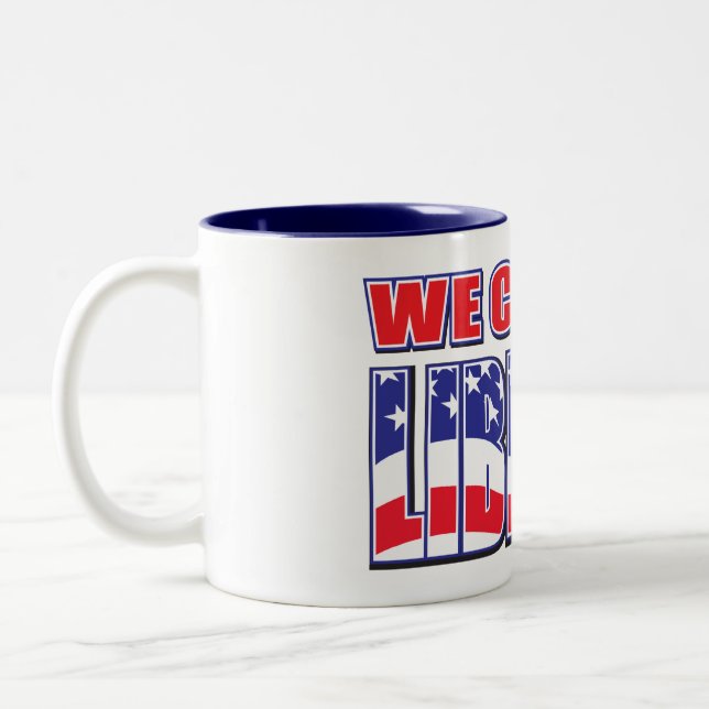Tasse 2 Couleurs Nous choisissons la liberté (Gauche)