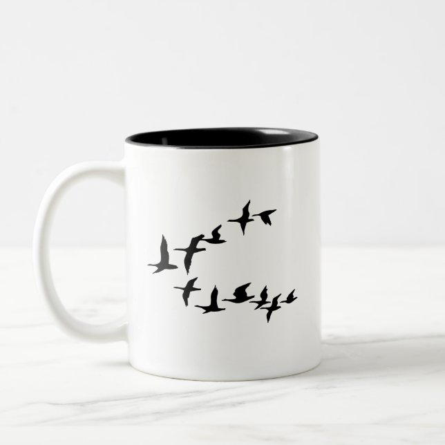 Tasse 2 Couleurs Nous, Les Oiseaux (Gauche)