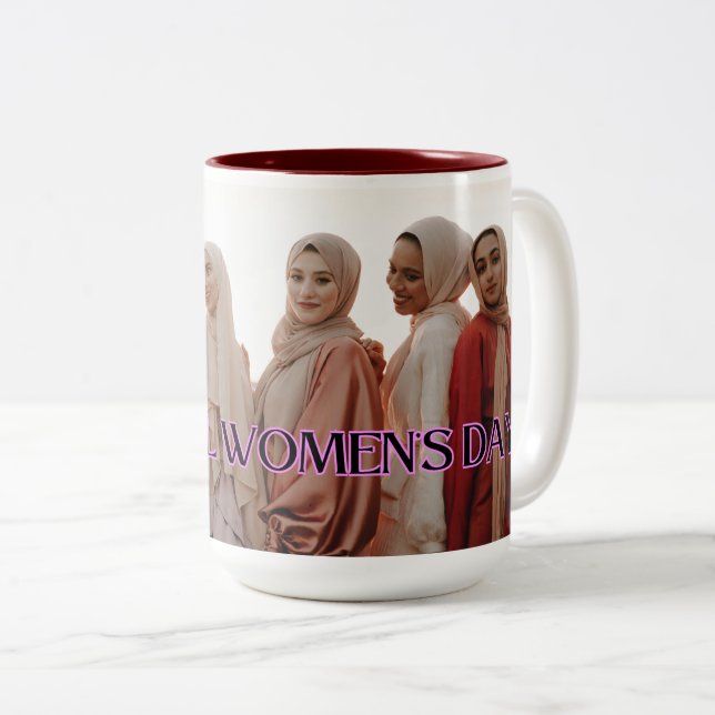 Tasse 2 Couleurs Nous sommes plus que quelque chose de quelqu'un (Devant droit)