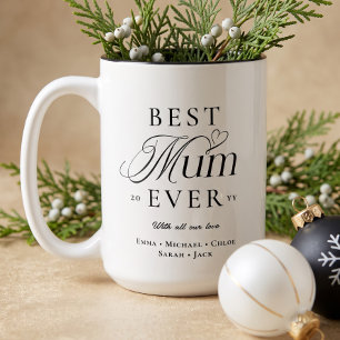 Tasse 2 Couleurs Nous vous aimons le plus Maman Toujours Noël perso