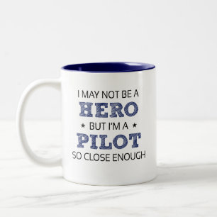 Tasse 2 Couleurs Nouveauté du travail pilote