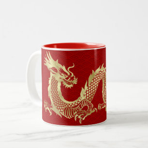 Tasse 2 Couleurs Nouvelle année chinoise du Dragon 2024