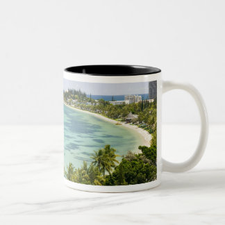 Tasse 2 Couleurs Nouvelle-Calédonie, île Grande Terre, Nouméa. Anse