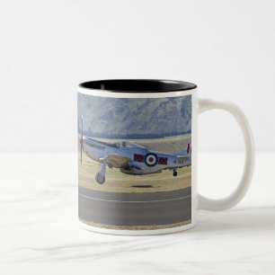 Tasse 2 Couleurs Nouvelle-Zélande, Otago, Wanaka, Warbirds Over 4