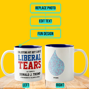 Tasse 2 Couleurs Nouvelles larmes libérales