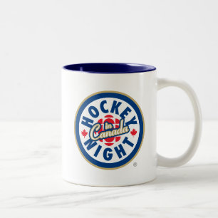 Tasse 2 Couleurs Nuit de hockey au Canada