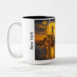 Tasse 2 Couleurs Nuit étoilée de New York