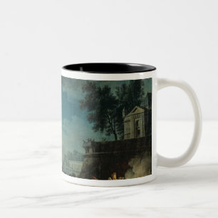 Tasse 2 Couleurs Nuit : Un port dans le clair de lune, 1748