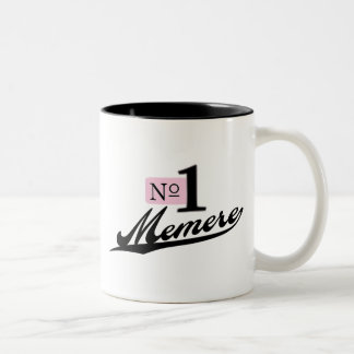 Tasse 2 Couleurs Numéro un Memere