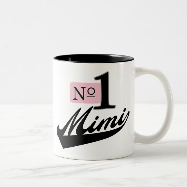 Tasse 2 Couleurs Numéro un Mimi (Droit)