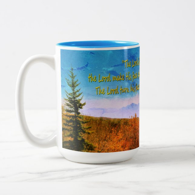 Tasse 2 Couleurs Numéros 6:24-26 (Gauche)
