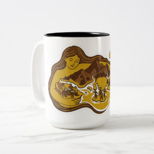 Tasse 2 Couleurs Nusa Ina (Île Mère)