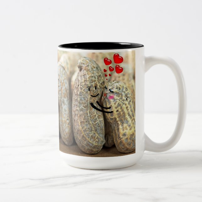 Tasse 2 Couleurs Nutty Couple (Droit)