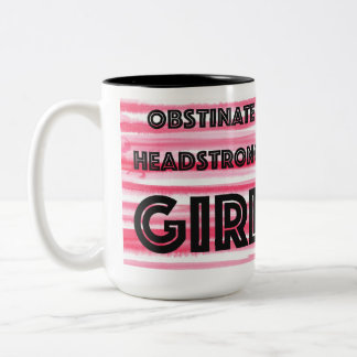 Tasse 2 Couleurs Obstiner La Fille Headstrong