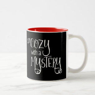 Tasse 2 Couleurs Obtenez confortable avec un mystère (blanc)