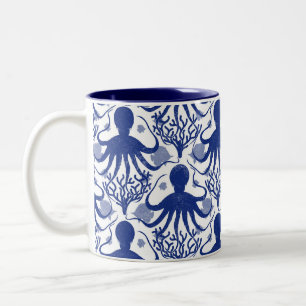 Tasse 2 Couleurs octopus