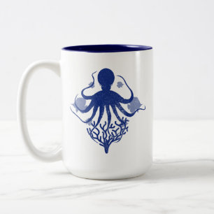 Tasse 2 Couleurs octopus