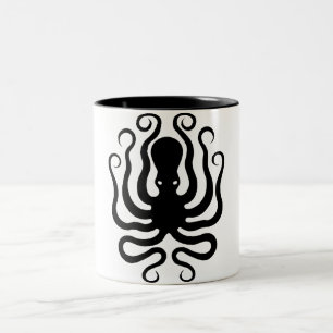 Tasse 2 Couleurs Octopus, relief grec