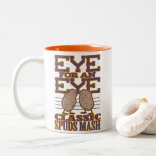 Tasse 2 Couleurs Oeil pour oeil