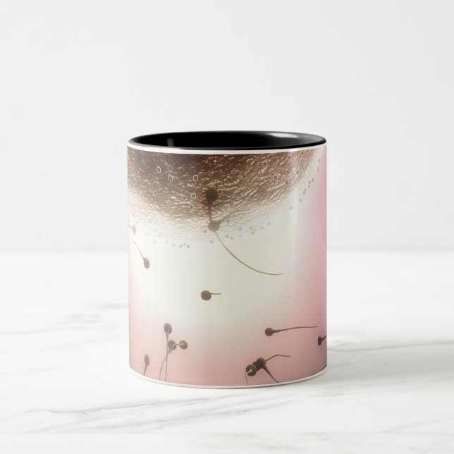 Tasse 2 Couleurs Oeuf fertilisé par le sperme (Centre)