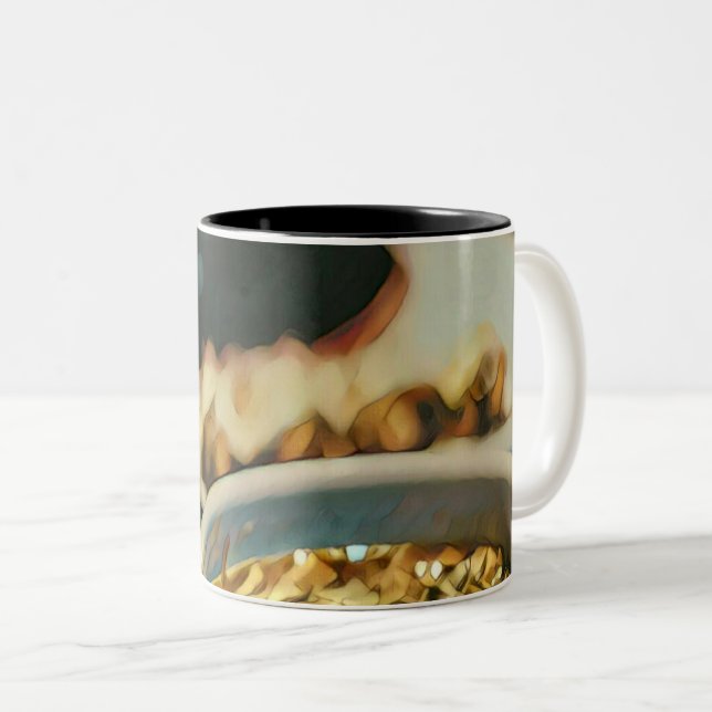 Tasse 2 Couleurs OEuvre de Ramen (Devant droit)