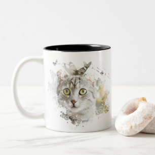 Tasse 2 Couleurs Œuvres d'art de chat