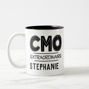 Tasse 2 Couleurs Officier de marketing en chef de l'OCM pour les ca