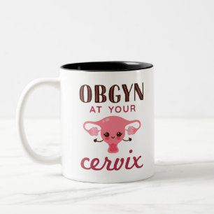 Tasse 2 Couleurs OGBYN À Votre Cervix