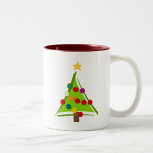 Tasse 2 Couleurs Oh Christmas Tree Tshirts et cadeaux