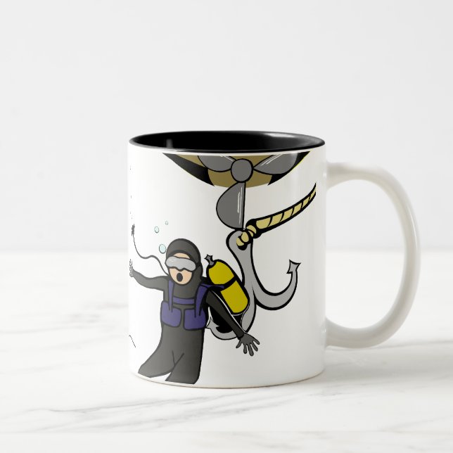 Tasse 2 Couleurs Oh là là ! (Droit)