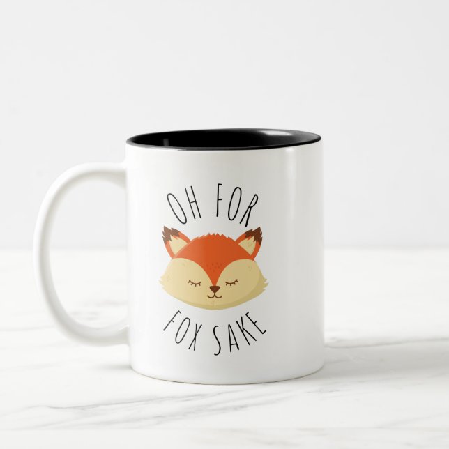 Tasse 2 Couleurs Oh pour Fox Sake (Gauche)