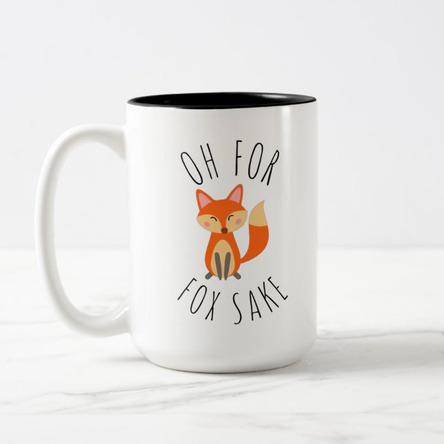 Tasse 2 Couleurs Oh pour l'amour de Fox (Gauche)