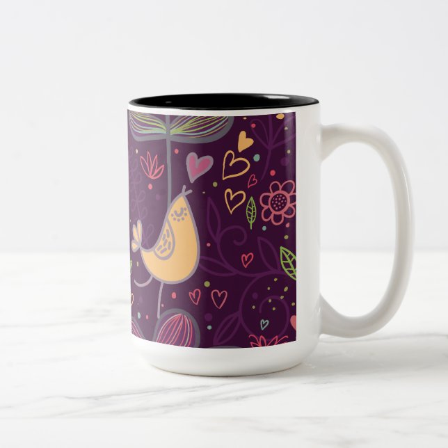 Tasse 2 Couleurs Oh Yellow Birdie (Droit)