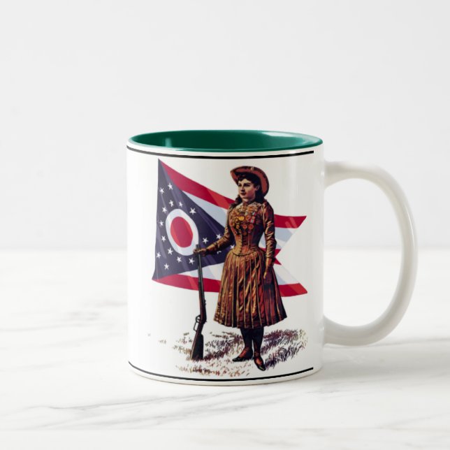 Tasse 2 Couleurs Ohio Girl, Annie Oakley (Droit)