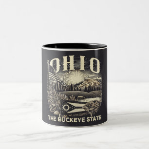 Tasse 2 Couleurs Ohio Le Buckeye State