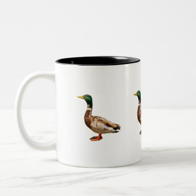 Tasse 2 Couleurs oie de canard de canard (Gauche)