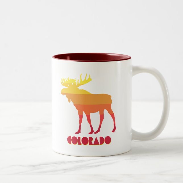 Tasse 2 Couleurs Oie du Colorado (Droit)