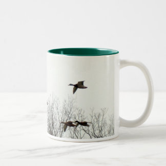 Tasse 2 Couleurs Oies de vol
