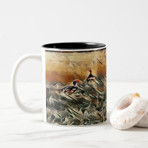 Tasse 2 Couleurs Oies et canards