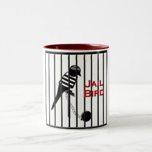 Tasse 2 Couleurs Oiseau de prison