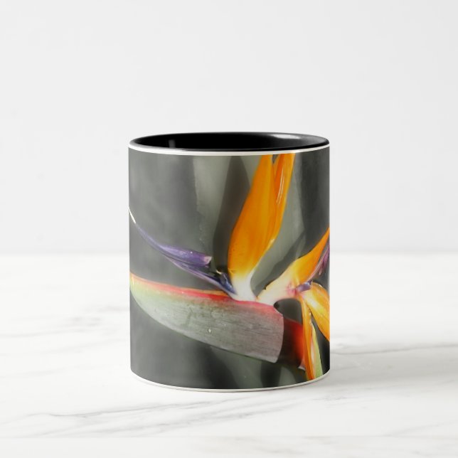 Tasse 2 Couleurs Oiseau du paradis (Centre)