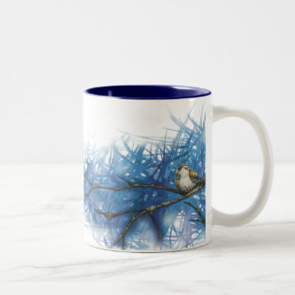 Tasse 2 Couleurs oiseau guerrier