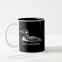Oiseau loup canadien stupide Cadeau drôle Canada P
