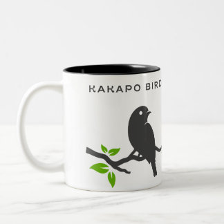 Tasse 2 Couleurs Oiseau rare de Kakapo